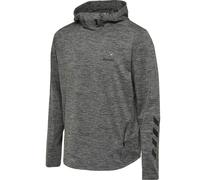 hummel hmlASTON Freizeit Hoodie Herren dark grey melange M