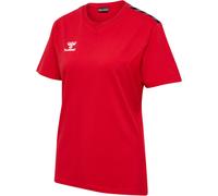 hummel hmlAUTHENTIC Baumwoll-Shirt Damen 3062 - true red XS
