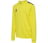 hummel Hmlauthentic Half Zip Sweat Kinder - blazing yellow - 152