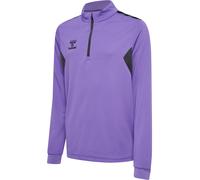 hummel Hmlauthentic Half Zip Sweat Kinder - dahlia purple/asphalt - 164