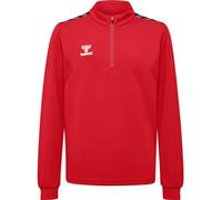 Hummel Sweatshirt hmlAUTHENTIC Half Zip – Kinder, True Red – Größe 164