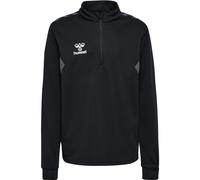 hummel Hmlauthentic Half Zip Sweat Kinder - black - 140