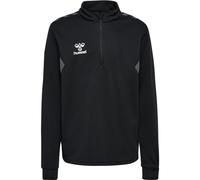 hummel Hmlauthentic Half Zip Sweat Kinder - black - 164