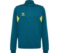 hummel Hmlauthentic Half Zip Sweat Kinder - blue coral/sulphur spring - 176