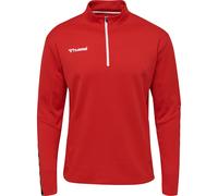 Hummel Herren Sweatshirt Authenic Half Zip 204927-3062 M True Red