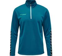 hummel Hmlauthentic Half Zip Sweatshirt - Herren - celestial - S