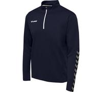 Hummel hmlAUTHENTIC HALF ZIP SWEATSHIRT - MARINE - 3XL