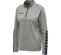 Hummel hmlAUTHENTIC HALF ZIP SWEATSHIRT WOMAN GREY MELANGE XL
