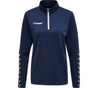 Hummel Damen Sweatshirt HMLAUTHENTIC Half-Zip Marine L