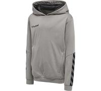 hummel Hmlauthentic Kids Poly Hoodie Hoody grau 176