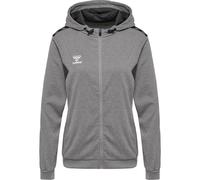 hummel Hmlauthentic Pl Zip Hoodie Woman Hoody grau 2XL