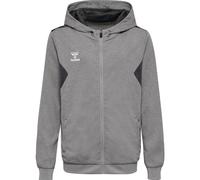 hummel Hmlauthentic Pl Zip Hoodie Kinder - grey melange - 164
