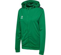 hummel Hmlauthentic Pl Zip Hoodie Damen Multisport Mit Reißverschluss Recycelter Stoff