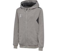 hummel hmlAUTHENTIC Poly Kapuzenjacke Kinder 2006 - grey melange 140