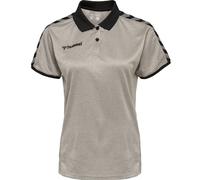 hummel Authentic Funktions-Poloshirt Damen grey melange L