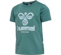 HUMMEL hmlAZUR T-SHIRT S/S sea pine 86