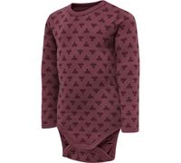 hummel hmlBAMBO langarm Baby-Body roan rouge 56
