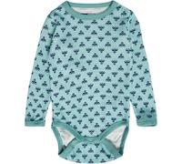 hummel hmlBAMBO langarm Baby-Strampler 7135 - mineral blue 62