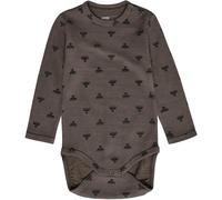 hummel hmlBAMBO langarm Strampelanzug Kinder 0554 - major brown 62