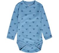 hummel hmlBAMBO langarm Strampelanzug Kinder 7249 - blue shadow 80