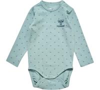 hummel hmlBEESY langarm Baby-Strampler Kinder 7405 - blue surf 68