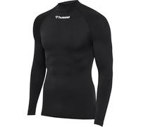 hummel hmlBL Comfort 2.0 Mockneck Tee L/S, Black, S