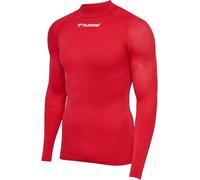 hummel, hmlBL Comfort 2.0 Mockneck Tee L/S, True RED, L