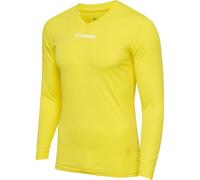 hummel hmlBL Essential Tee L/S, Blazing Yellow, 3XL