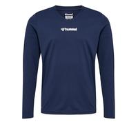 hummel, hmlBL Essential Tee L/S Kids, Marine, 164
