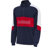 hummel hmlC CLAUDE 1/2-Zip Sweatshirt 7666 - peacoat XS