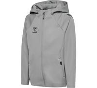 hummel Hmlcima 2.0 Zip Hoodie Kids Kapuzenjacke grau 128