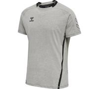hummel Hmlcima Xk T-Shirt S/S - grey melange - S