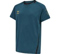 HUMMEL hmlCIMA XK T-SHIRT S/S KIDS blue coral 152