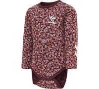 hummel Hmlconfetti Body L/S Baby Oberteil rot 80