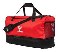 hummel, hmlCORE 2.0 SPORTS BAG W SC, TRUE RED-BLACK, L