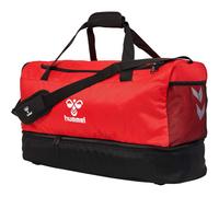 hummel, hmlCORE 2.0 SPORTS BAG W SC, TRUE RED-BLACK, L