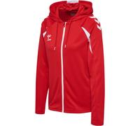hummel hmlCORE 2.0 Zip Hoodie Damen 3946 - true red/white S
