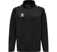 Hummel Kinder Sweatshirt hmlCORE XK 1/2-Zip Poly Sweat Schwarz/Schwarz Gr. 116