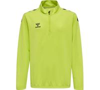 hummel, hmlCORE XK Half Zip Poly Sweat Kids, Lime Popsicle, 176