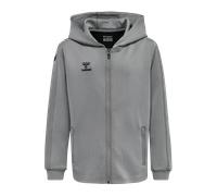 hummel Hmlcore Xk Poly Zip Hood Sweat Kids Hoody grau 116