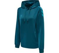 hummel Hmlcore Xk Poly Sweat Hoodie Damen - blue coral - L