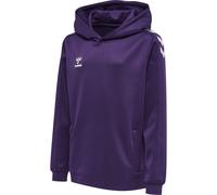 hummel Core XK Poly Hoodie Kinder acai/white 152