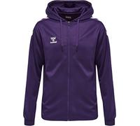 hummel, hmlCORE XK Poly Zip Hood Sweat, ACAI-White, S