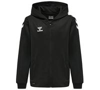 hummel hmlCORE XK Poly Zip Hood Sweat Kids, Black, 176