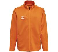HUMMEL hmlCORE XK POLY ZIP SWEAT KIDS orange tiger 164