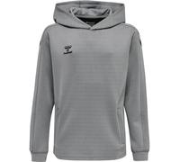 hummel Core XK Poly Hoodie Kinder grey melange 164