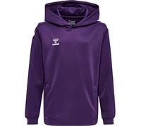 hummel Core XK Poly Hoodie Kinder acai/white 176