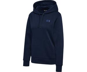HUMMEL hmlCOURT COTTON HOODIE WOMAN marine M