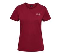 hummel Hmlcourt Cotton T-Shirt S/S Damen - rhubarb - S