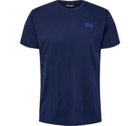 hummel Hmlcourt Cotton T-Shirt S/S Herren - marine - L